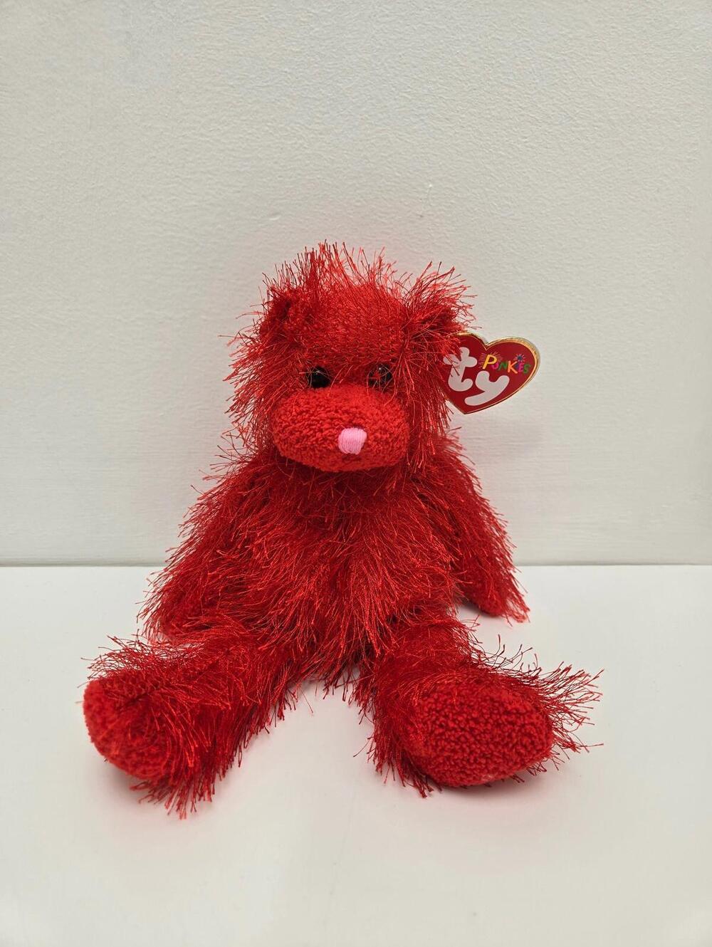 Ty Punkies Collection “Sizzles” the Red Bear (8 inch)